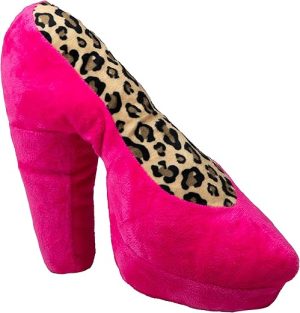 Doggy Parton Pink Fabulous High Heel Toy - O/S,All Breed Sizes